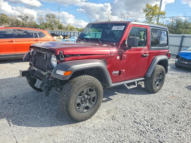 2021 JEEP WRANGLER S — VIN 1C4GJXAN1MW549899