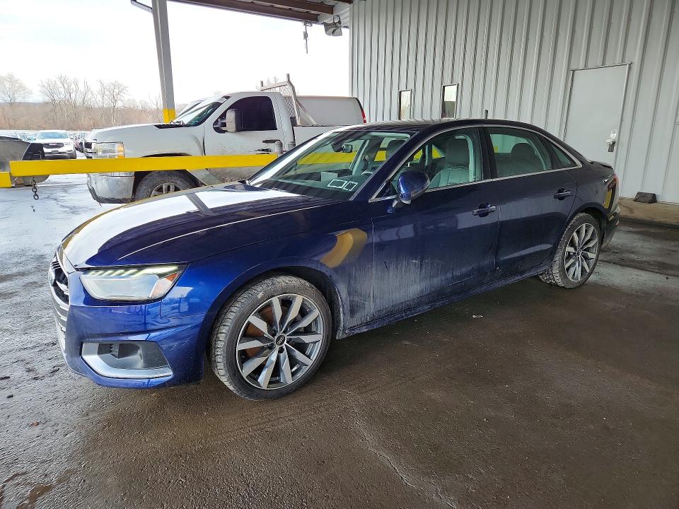2022 AUDI A4 — VIN WAUBBAF42NN009793