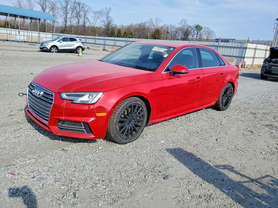 2017 AUDI A4 — VIN WAUENAF44HN020853