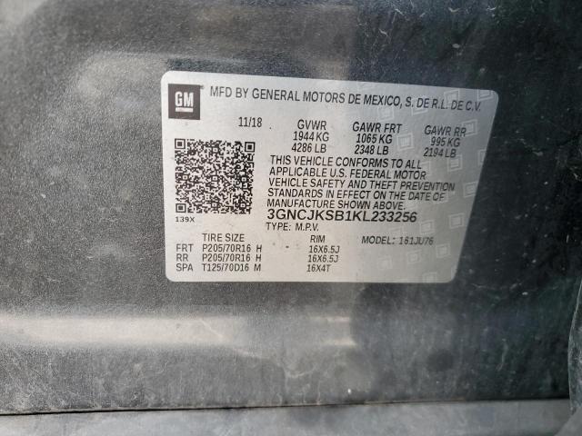 3GNCJKSB1KL233256