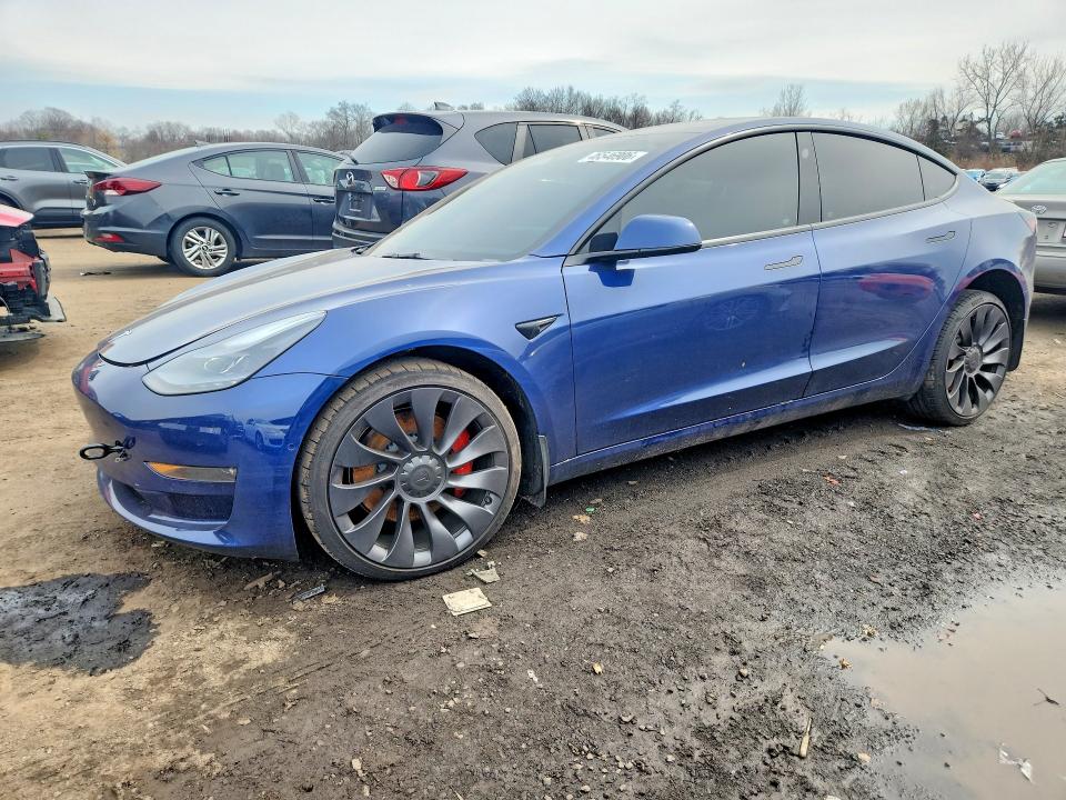 2022 TESLA MODEL 3 — VIN 5YJ3E1ECXNF193872