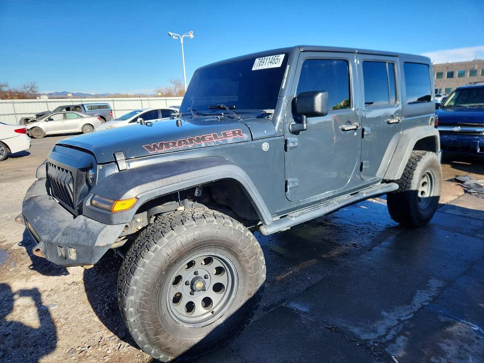 2017 JEEP WRANGLER UNLIMITED — VIN 1C4BJWDG6HL583250