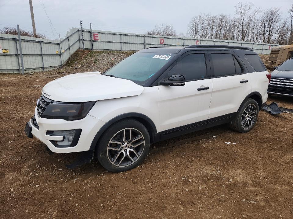 2016 FORD EXPLORER — VIN 1FM5K8GT8GGD19996