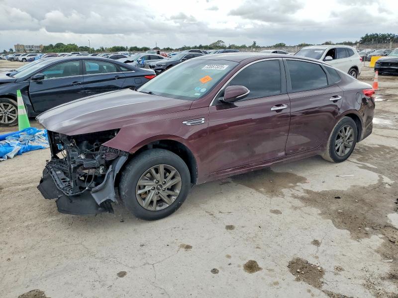 2019 KIA OPTIMA LX — VIN 5XXGT4L34KG318885