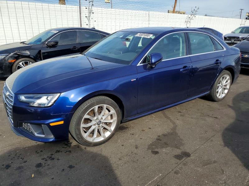 2019 AUDI A4 — VIN WAUENAF4XKN014224