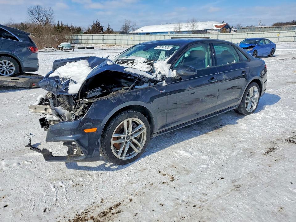 2017 AUDI A4 — VIN WAUDNAF4XHN057563