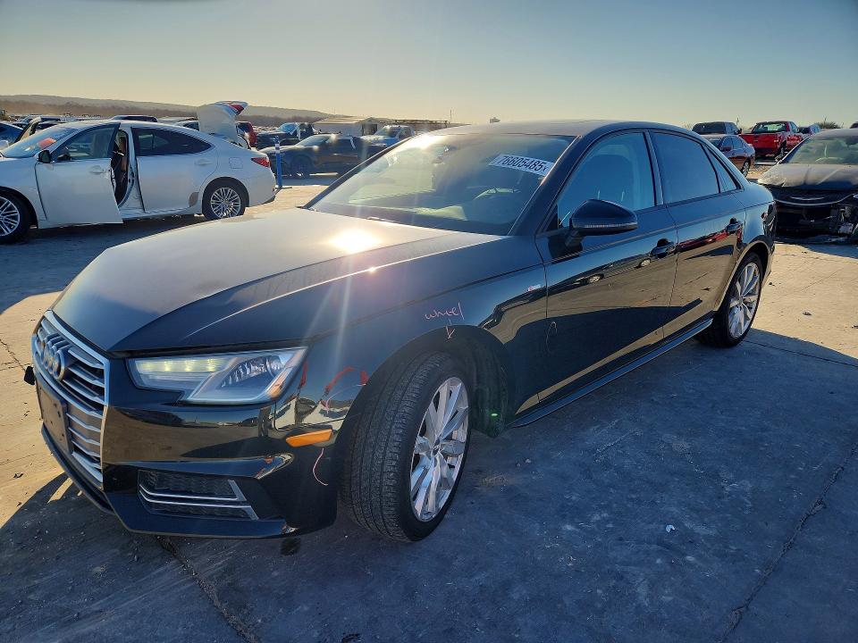 2018 AUDI A4 — VIN WAUKMAF41JA049634