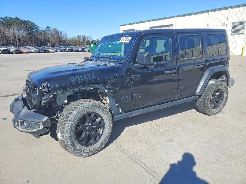 2022 JEEP WRANGLER UNLIMITED — VIN 1C4HJXDG8NW166884