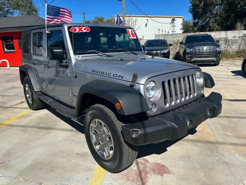 2016 JEEP WRANGLER UNLIMITED — VIN 1C4BJWFG4GL136640