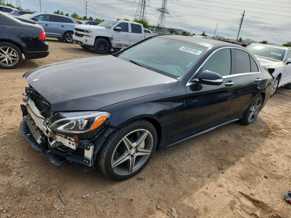 2015 MERCEDES-BENZ C — VIN 55SWF4KB0FU011328