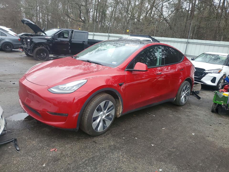 2020 TESLA MODEL Y — VIN 5YJYGDEF3LF002026