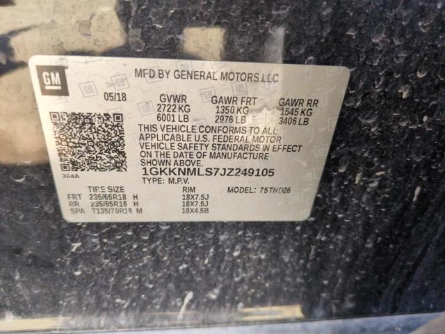1GKKNMLS7JZ249105