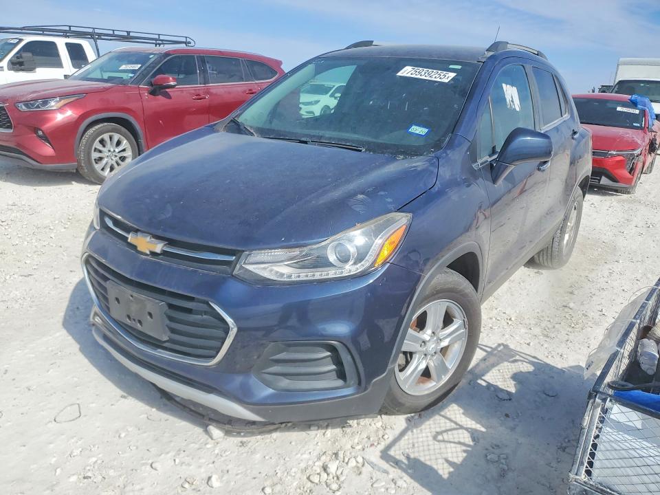 2018 CHEVROLET TRAX 1LT — VIN 3GNCJLSB7JL254679