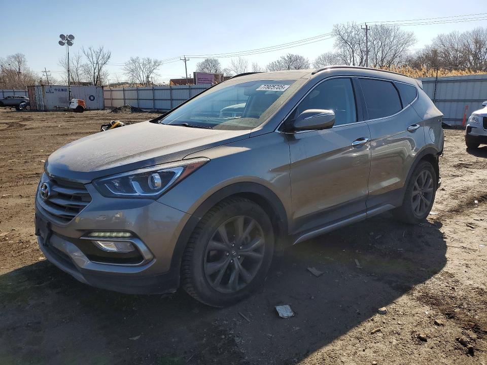 2017 HYUNDAI SANTA FE SPORT — VIN 5XYZWDLA2HG450420
