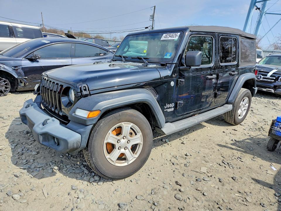 2021 JEEP WRANGLER UNLIMITED — VIN 1C4HJXDG3MW528540