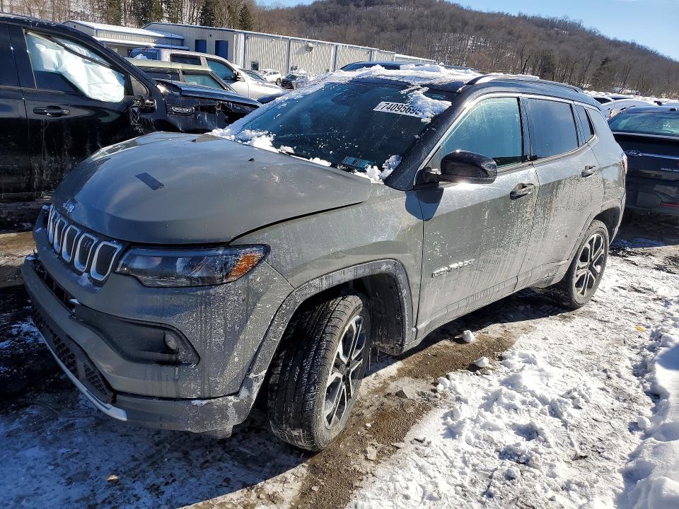 2022 JEEP COMPASS LI — VIN 3C4NJDCB4NT203376