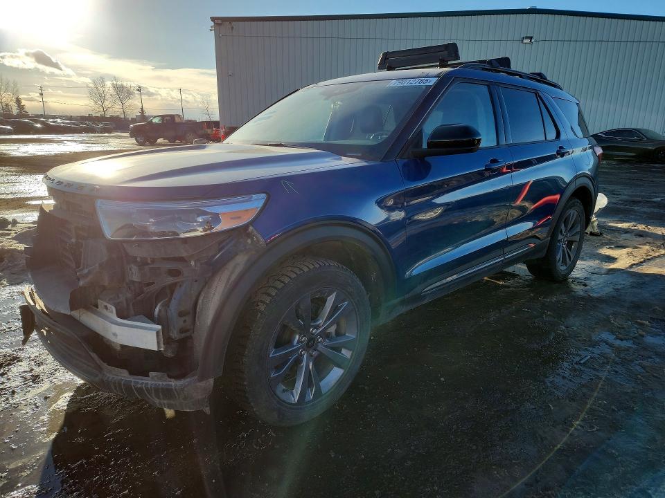 2022 FORD EXPLORER XLT 4DR AWD — VIN 1FMSK8DH3NGB93613