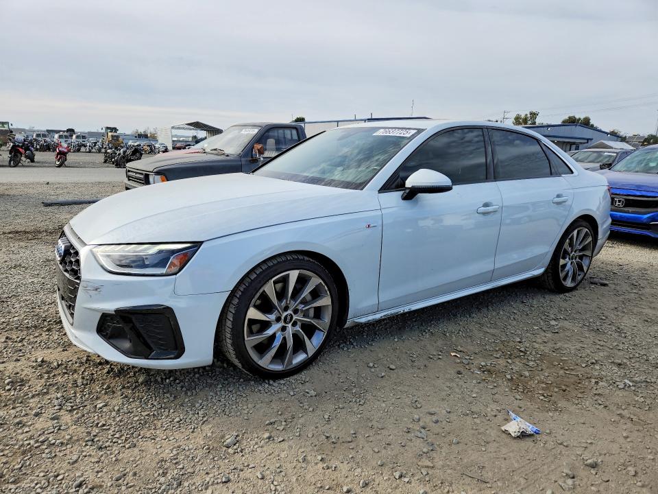 2021 AUDI A4 — VIN WAUEAAF44MA013415