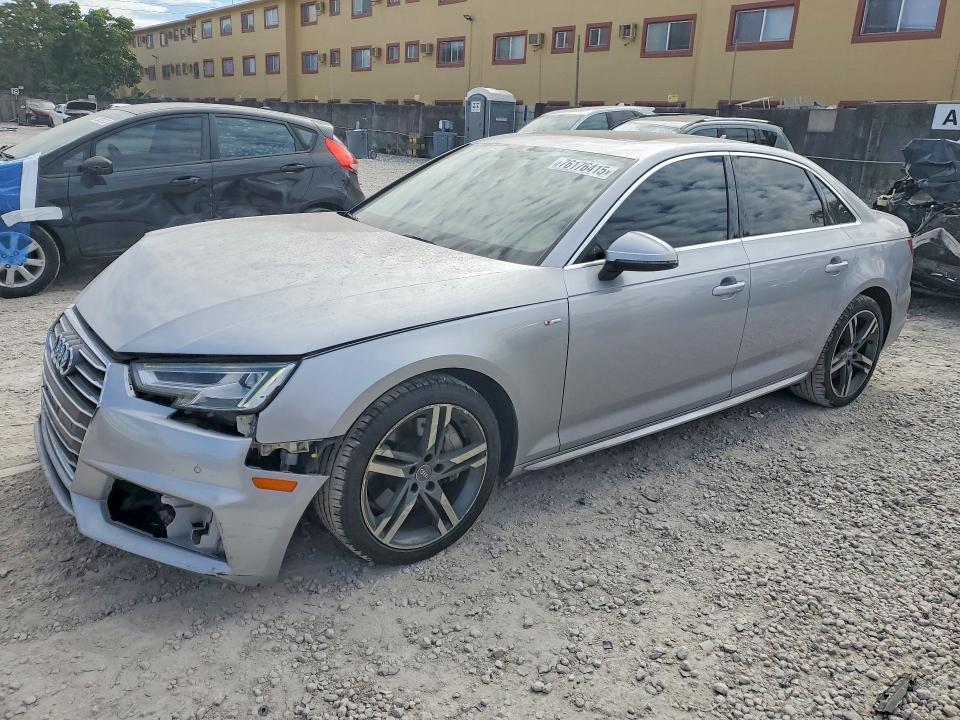 2018 AUDI A4 — VIN WAUENAF48JA110911
