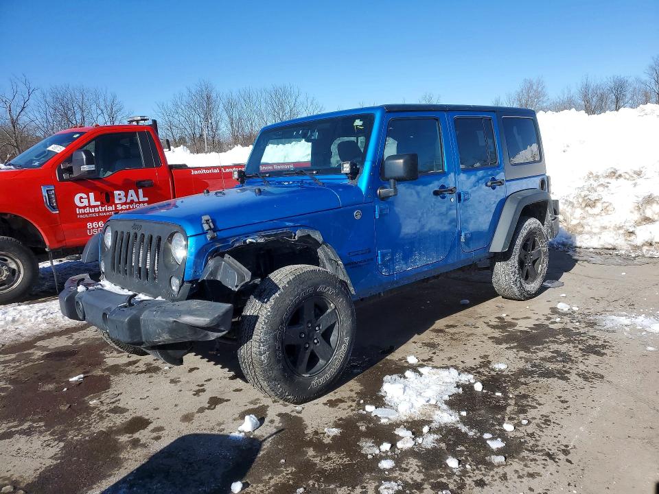 2015 JEEP WRANGLER U — VIN 1C4HJWDG3FL557681