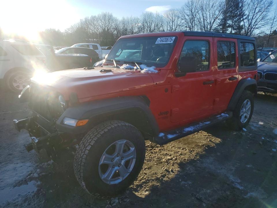 2021 JEEP WRANGLER UNLIMITED — VIN 1C4HJXDN7MW805589
