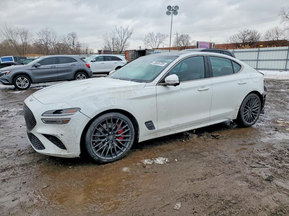 2022 GENESIS G70 — VIN KMTG14TE3NU081300