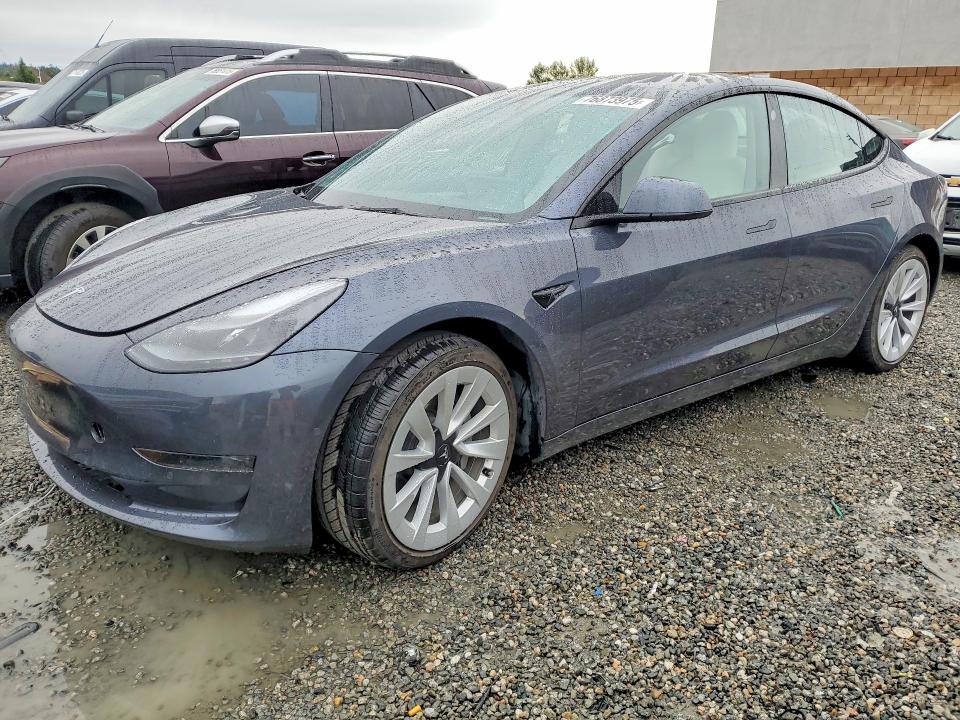 2022 TESLA MODEL 3 — VIN 5YJ3E1EA9NF362293