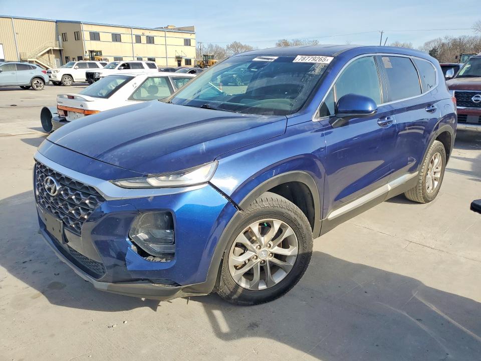 2019 HYUNDAI SANTA FE — VIN 5NMS23ADXKH020748
