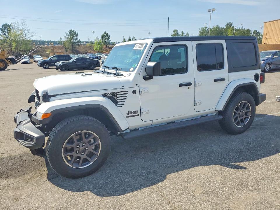 2021 JEEP WRANGLER UNLIMITED — VIN 1C4HJXDG0MW738349