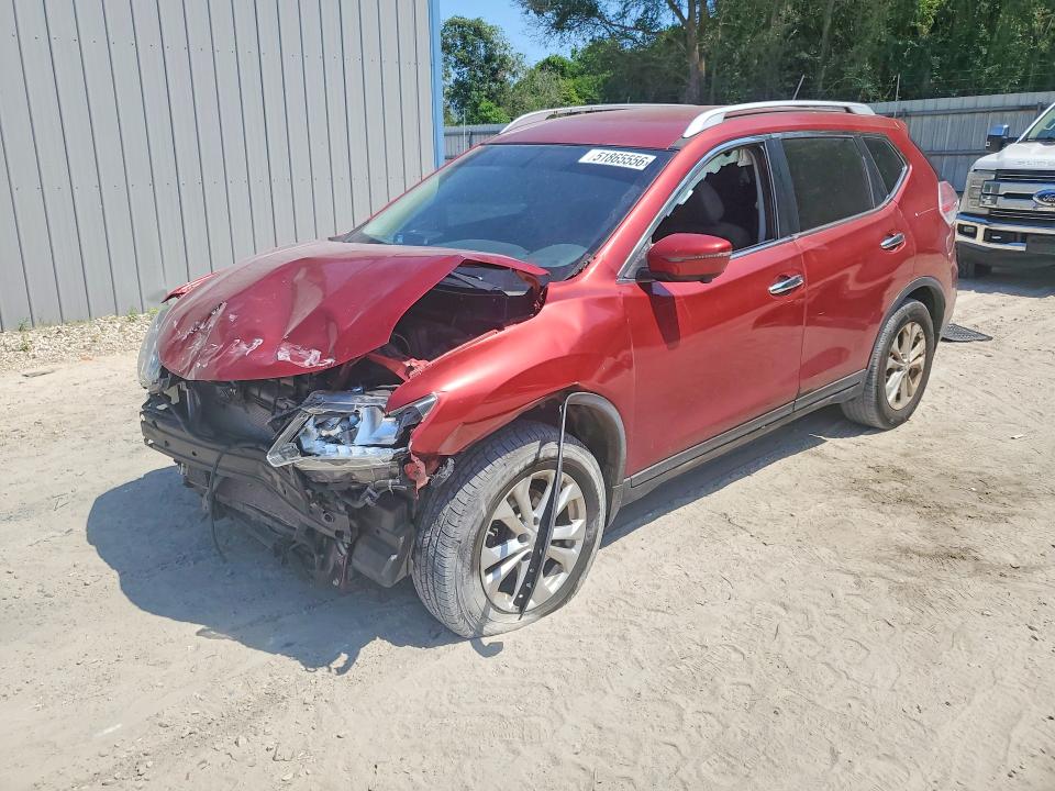 2016 NISSAN ROGUE — VIN KNMAT2MT1GP598421
