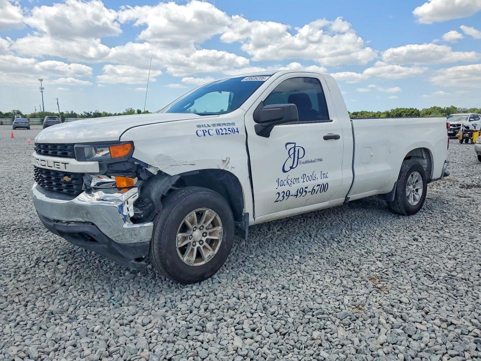 2021 CHEVROLET SILVERADO — VIN 3GCNWAEF6MG299308