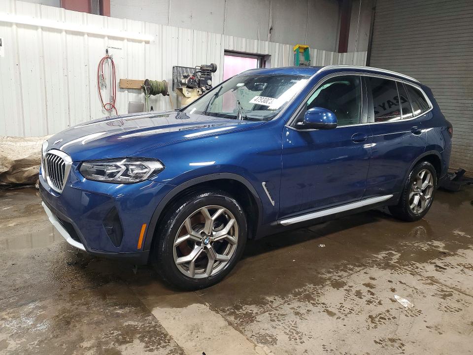 2022 BMW X3 — VIN 5UX53DP00N9N05550