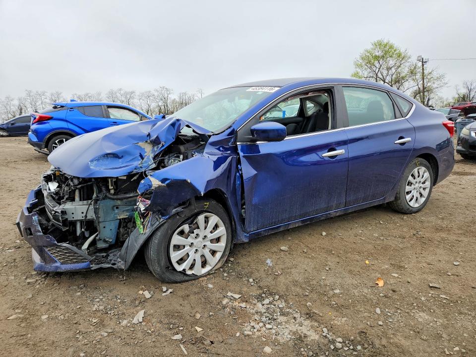 2019 NISSAN SENTRA — VIN 3N1AB7AP7KY318471