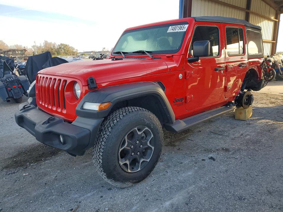 2021 JEEP WRANGLER U — VIN 1C4HJXDG4MW721392