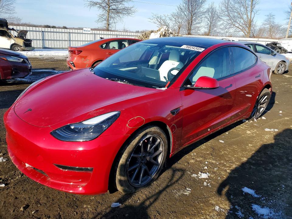 2023 TESLA MODEL 3 — VIN 5YJ3E1EB4PF631487