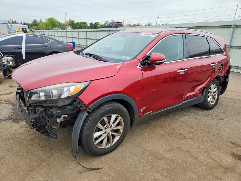2017 KIA SORENTO — VIN 5XYPGDA53HG224509
