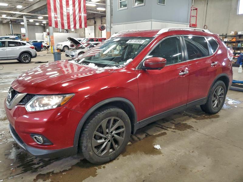 2016 NISSAN ROGUE S — VIN KNMAT2MV9GP718483