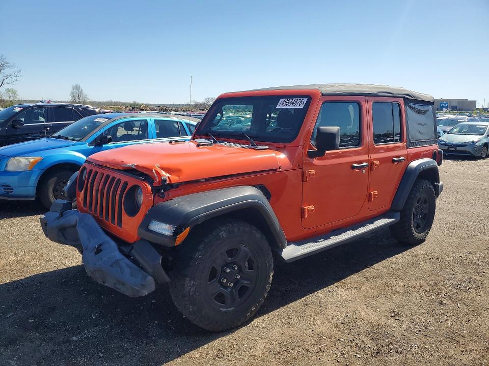 2018 JEEP WRANGLER UNLIMITED — VIN 1C4HJXDN1JW264292
