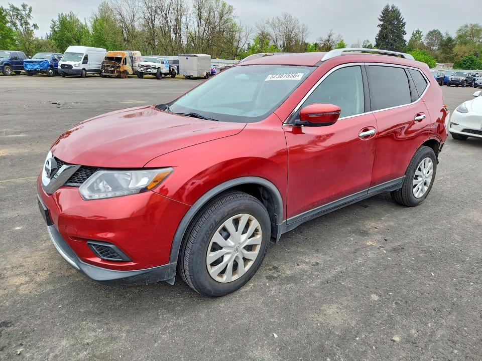 2016 NISSAN ROGUE — VIN KNMAT2MV4GP667832