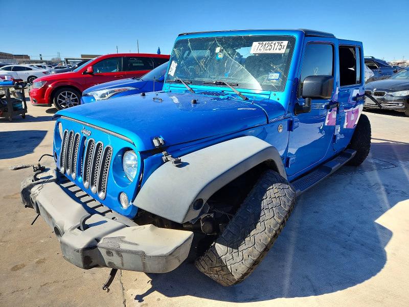 2015 JEEP WRANGLER U — VIN 1C4BJWDG7FL699294