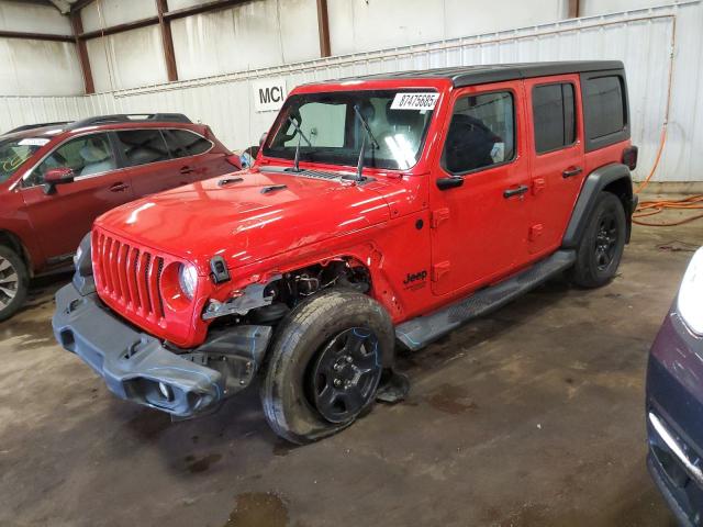 2021 JEEP WRANGLER U — VIN 1C4HJXDG7MW855457