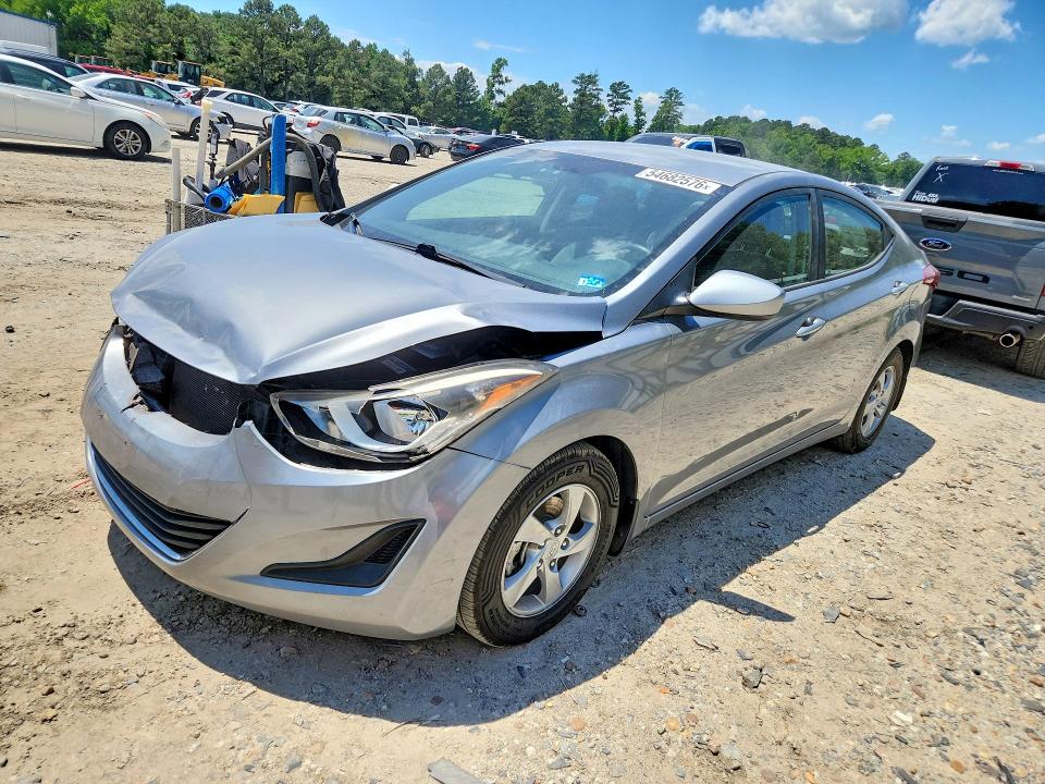 2015 HYUNDAI ELANTRA — VIN KMHDH4AE1FU222927