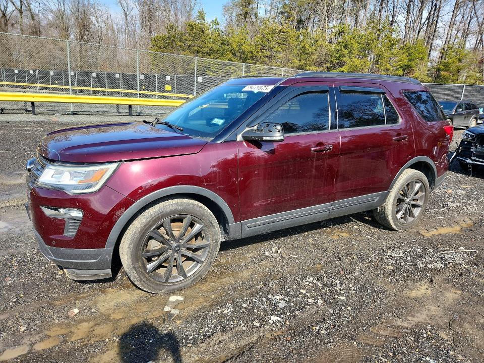 2018 FORD EXPLORER — VIN 1FM5K8D87JGB52621