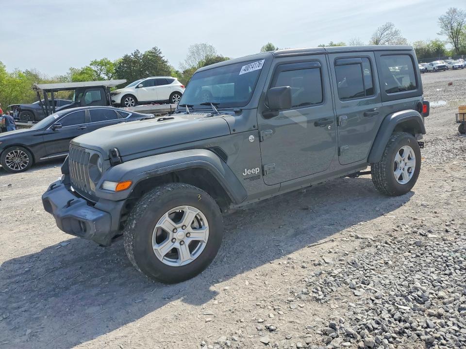 2021 JEEP WRANGLER UNLIMITED — VIN 1C4HJXDN1MW648030