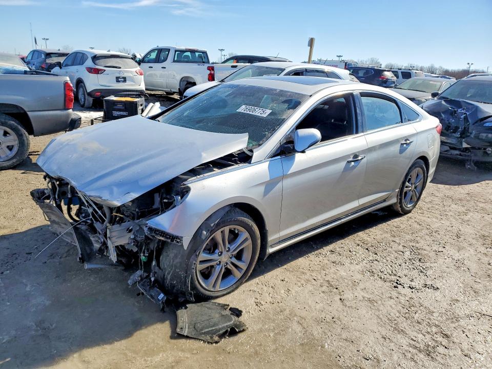 2018 HYUNDAI SONATA — VIN 5NPE34AF9JH716746
