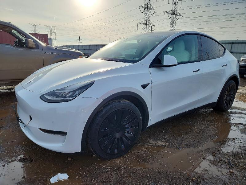 2021 TESLA MODEL Y — VIN 5YJYGDEE6MF076100