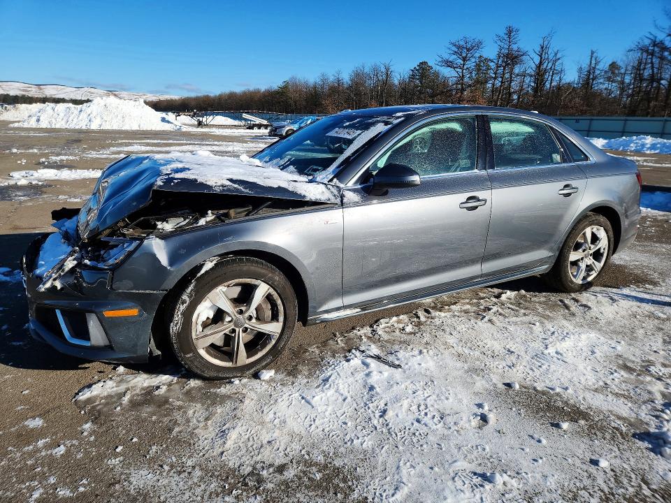 2019 AUDI A4 PREMIUM — VIN WAUDNAF44KA101992