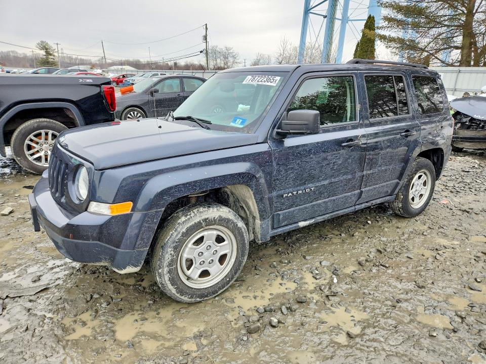 2016 JEEP PATRIOT — VIN 1C4NJRBB7GD509558