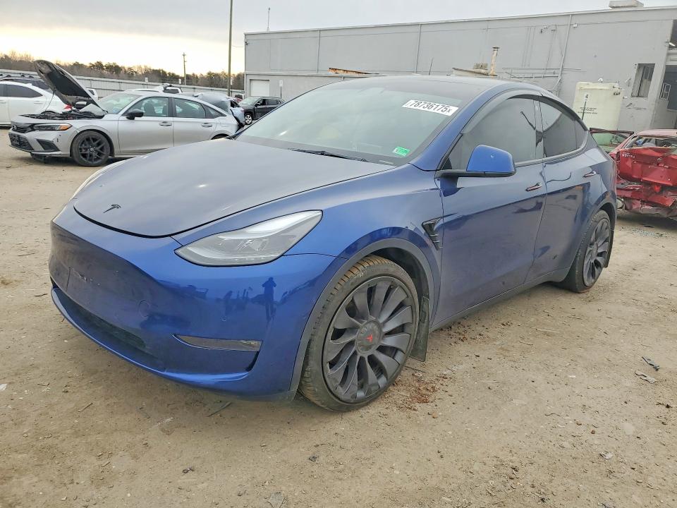 2021 TESLA MODEL Y — VIN 5YJYGDEF7MF267954
