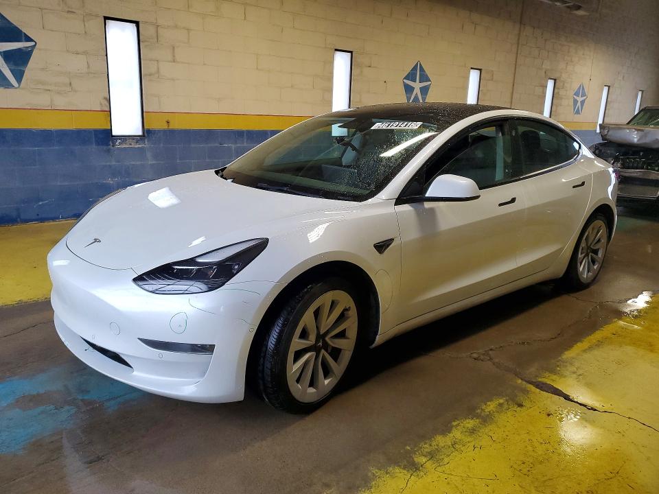 2022 TESLA MODEL 3 — VIN 5YJ3E1EA0NF368449
